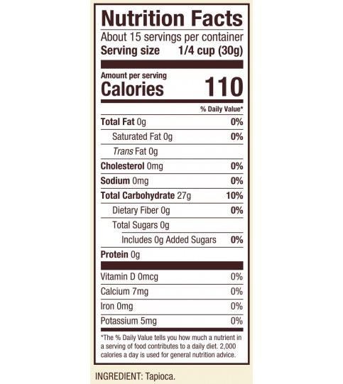 Bob's Red Mill Tapioca Flour (1x25LB ) 