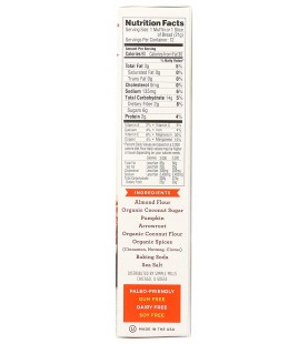 Simple Mills Almond Flour Muffin Mix Pumpkin Gluten Free (6x9Oz)