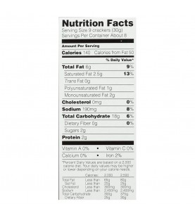 Field Day Organic Golden Round Crackers (12x8Oz)
