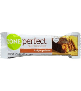 Zone Fudge Graham Nutrition Bar (12x1.76 Oz)