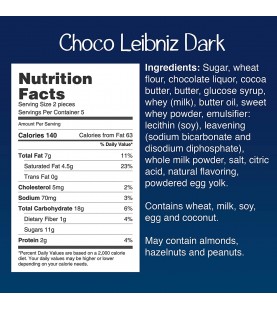 Bahlsen Dark Choco Leibniz Biscuits (12x4.4Oz)
