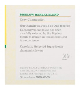 Bigelow Cozy Chamomile Herb Tea (6x20 Bag)