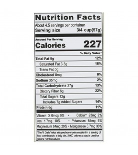 Living Intentions Cereal Cacao Crunch Superfood (6x9 OZ)
