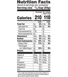 Bear Naked Vanilla Almond Crunch (6x12OZ )