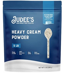 Judee's Bulk Heavy Cream Powder 40lb (5lb Pack of 8)