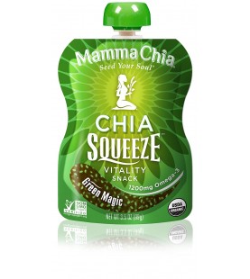 Mamma Chia Organic Green Magic Squeeze (16x3.5 OZ)