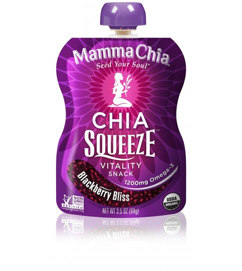 Mamma Chia Squeeze Blackberry Bliss (16x3.5 OZ)