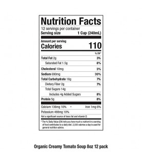 Pacific Natural Foods Pnf Creamy Tomato Soup (12X8 OZ)